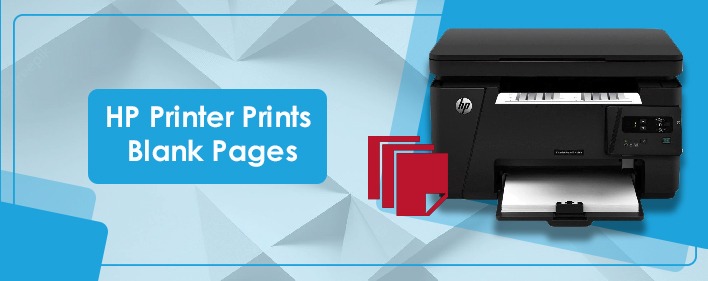 HP Printer Prints Blank Pages
