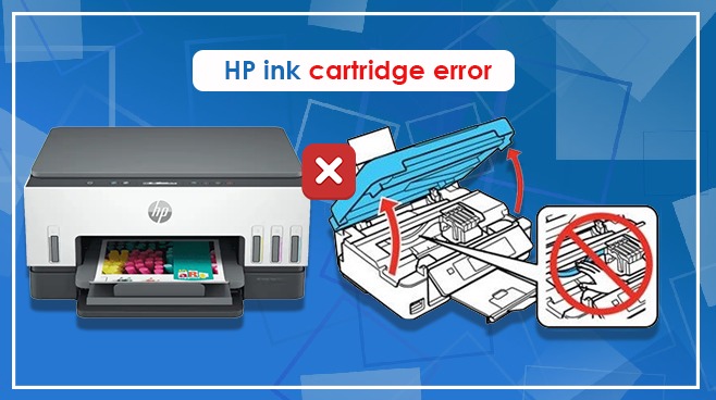 HP ink cartridge error