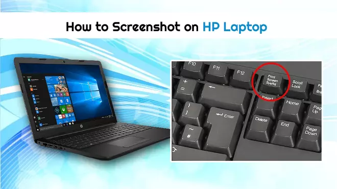 how to screenshot on HP Laptop